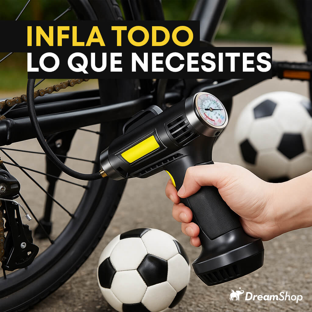 COMPRESOR DE AIRE EMERGENCIA - ¡Portátil y efectivo!