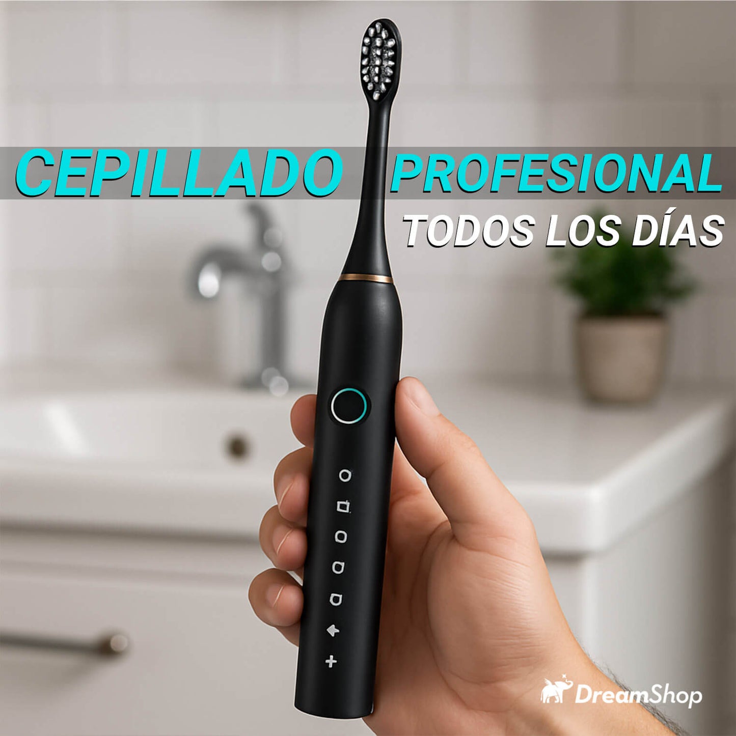 Cepillo Eléctrico + ¡4 repuestos GRATIS!