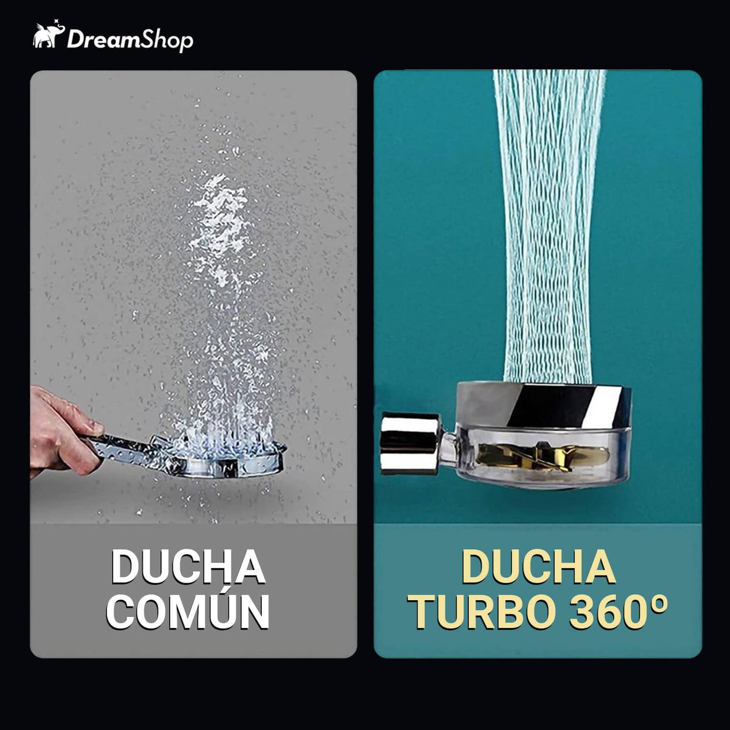Ducha Turbo Alta Presión