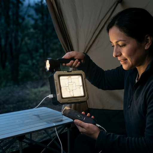 SURVIVAL LIGHT PRO® LINTERNA SOLAR KIT HERRAMIENTAS ¡Perfecto para emergencias y cortes de luz!