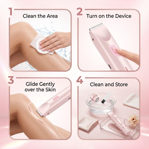 PURESKIN™ RASURADORA FEMENINA ADIÓS PELITOS ¡Depílate incluso en el agua!