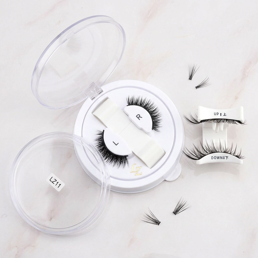 LZ11® KIT DE PESTAÑAS POSTIZAS MAGNÉTICAS ¡Mirada impactante sin complicaciones!