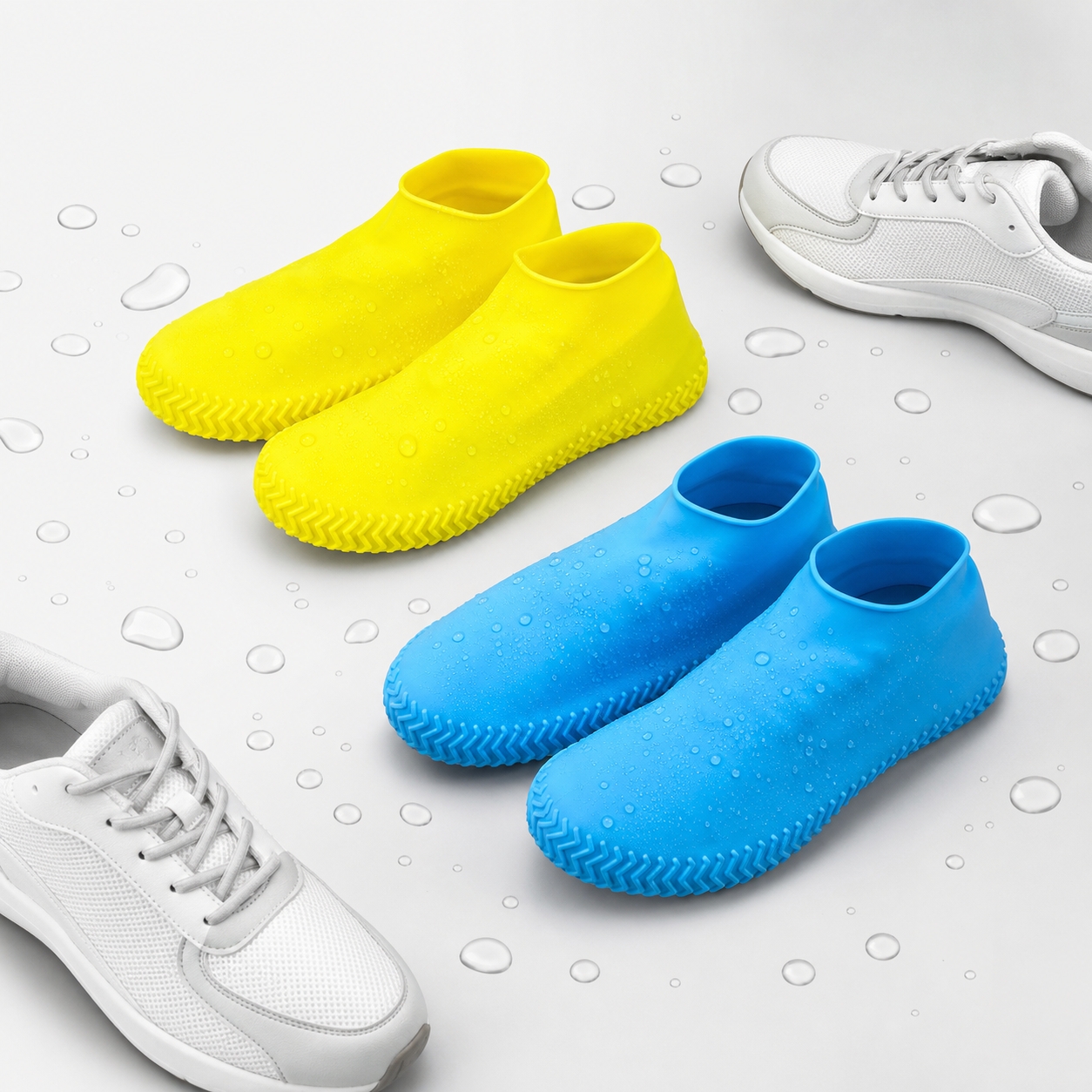RAIN STEP PRO® CUBRE CALZADO IMPERMEABLE PARA LLUVIA