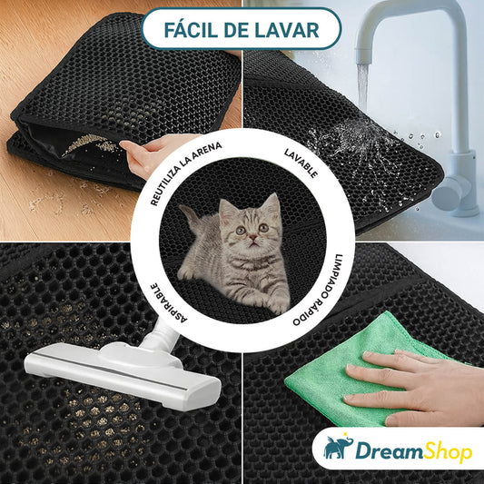 Alfombra Atrapa Arena De Gatos