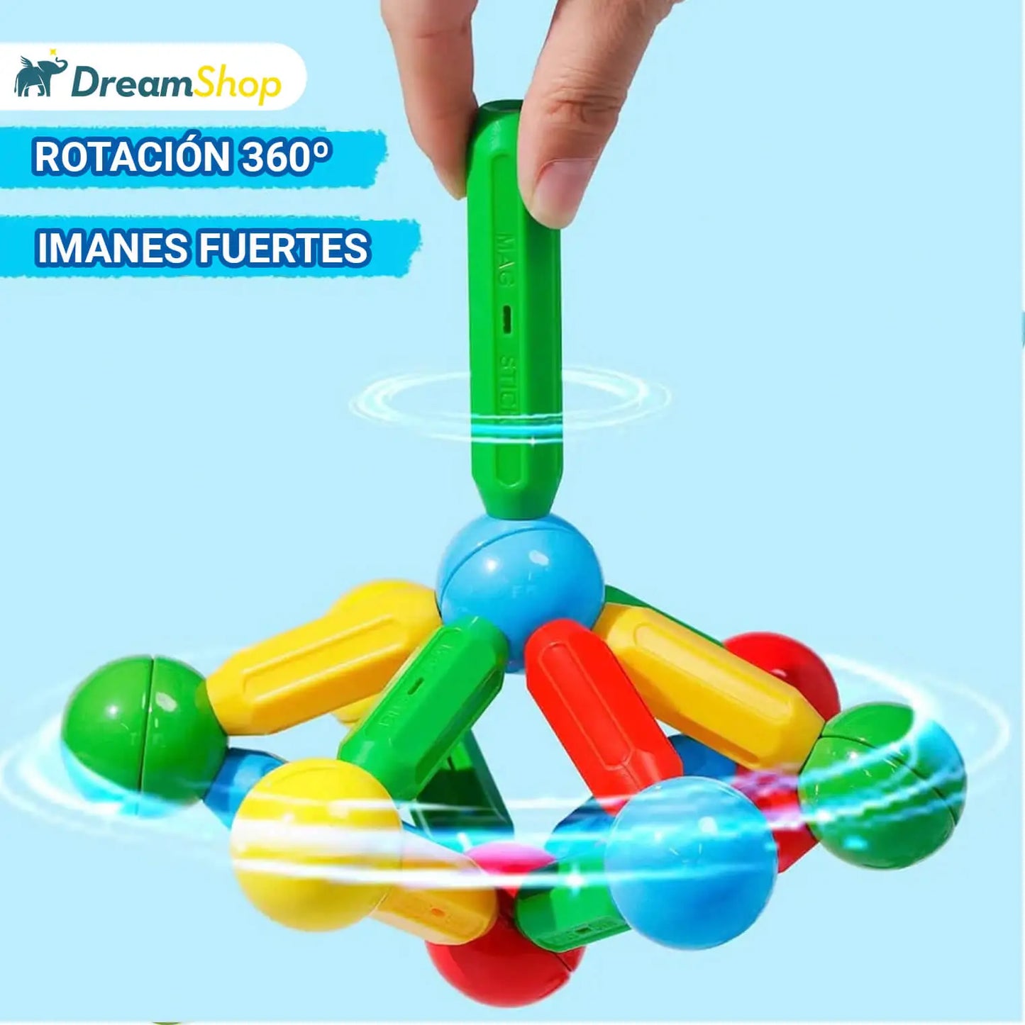 Magnetic Sticks 36 Piezas