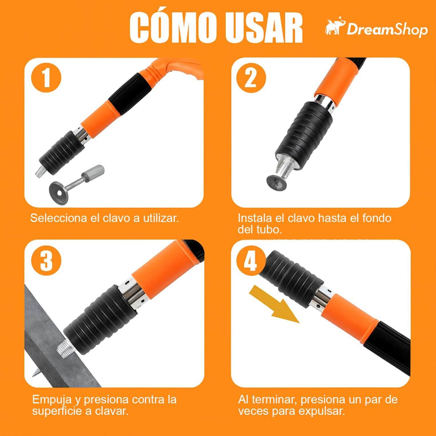 PISTOLA CLAVOS EasyPro® + 50 CLAVOS