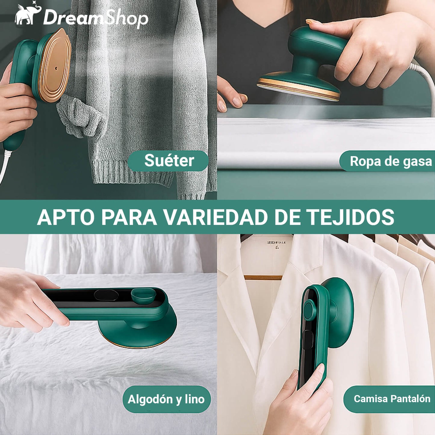 ⭐ MINI PLANCHA VAPOR PORTÁTIL