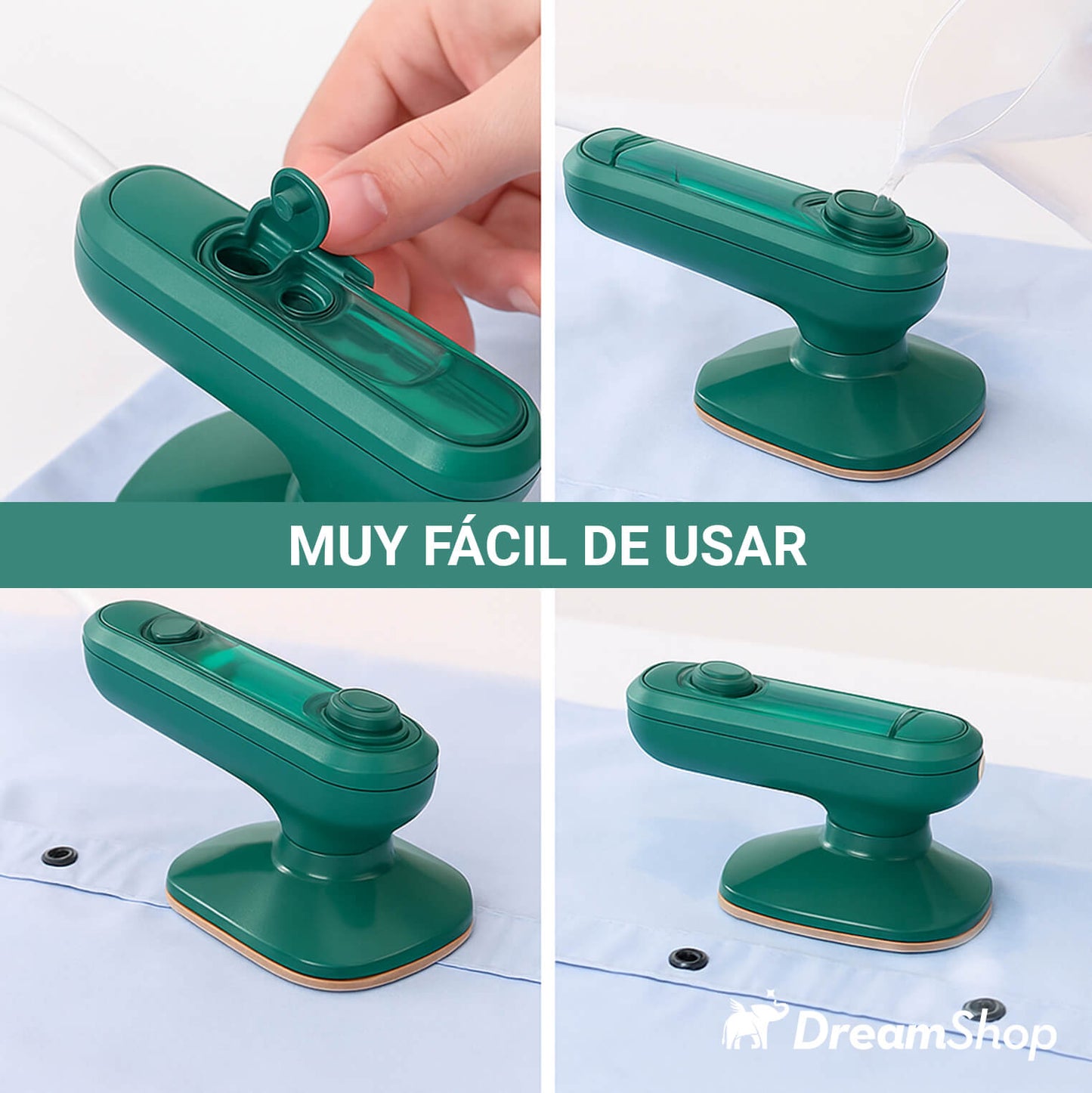 ⭐ MINI PLANCHA VAPOR PORTÁTIL