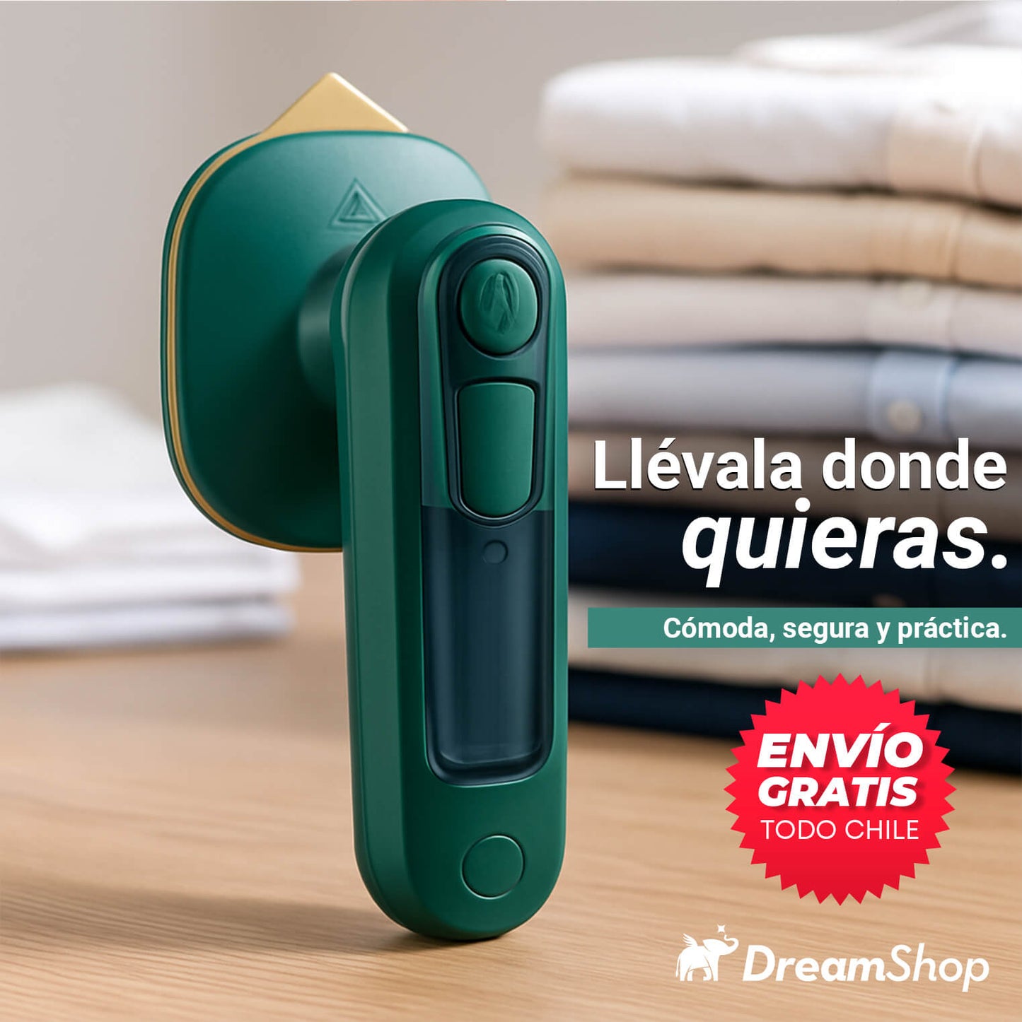 ⭐ MINI PLANCHA VAPOR PORTÁTIL