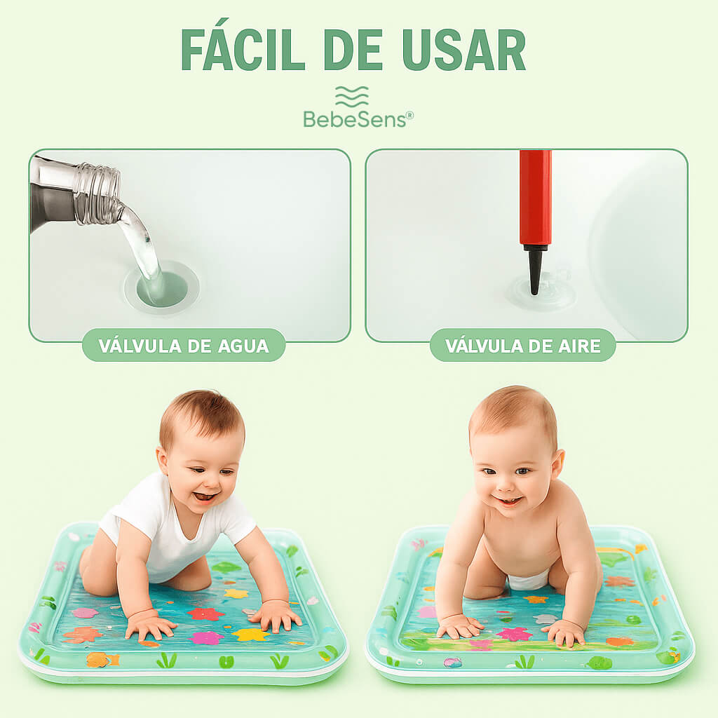 Alfombra Sensorial BebéSens® – Estimula los Sentidos – ¡Potencia su Desarrollo con 10 Minutos al Día!