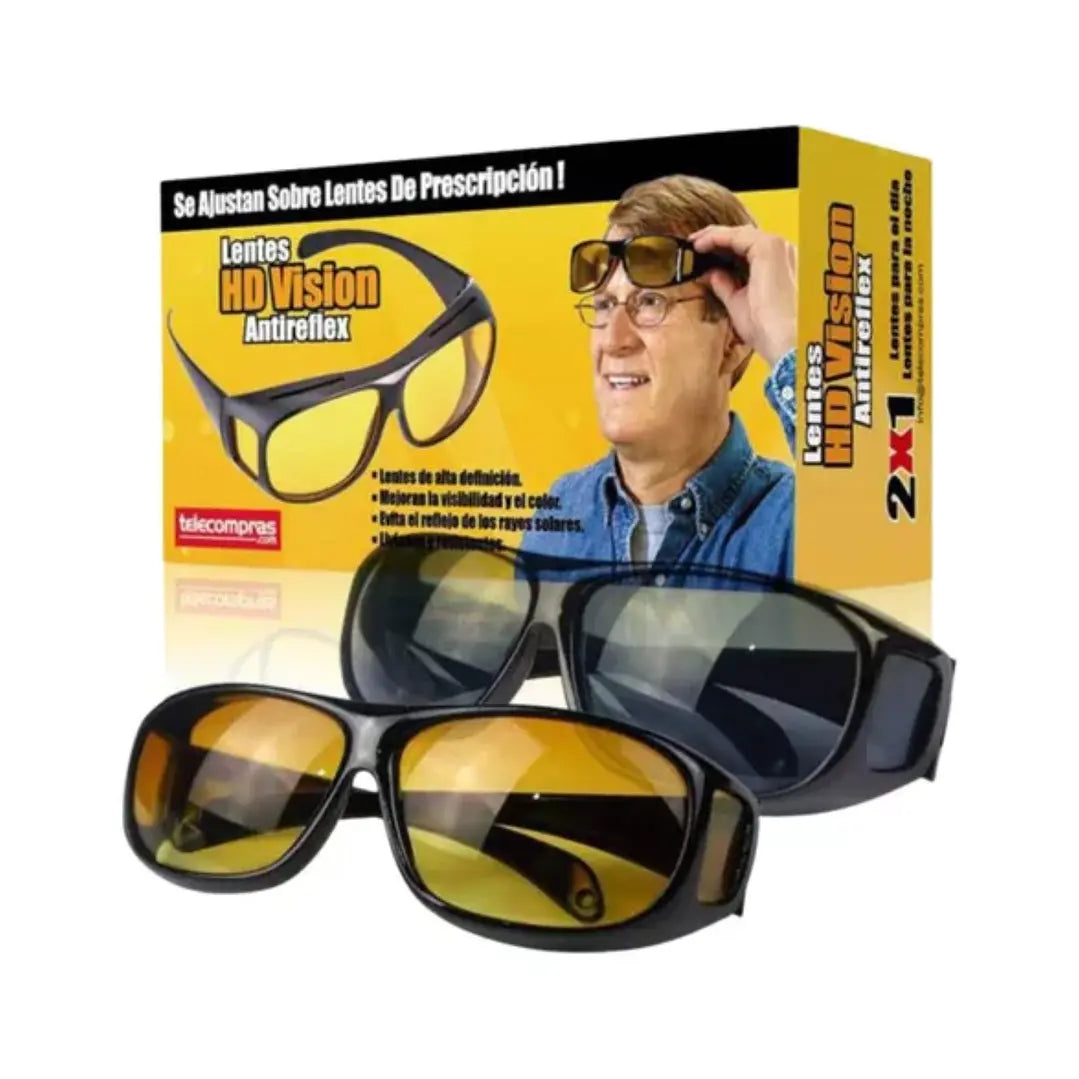LENTES GAFAS DE CONDUCIR PRO HD 2x1 TV