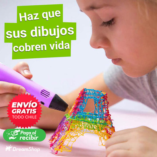 Lápiz mágico 3D
