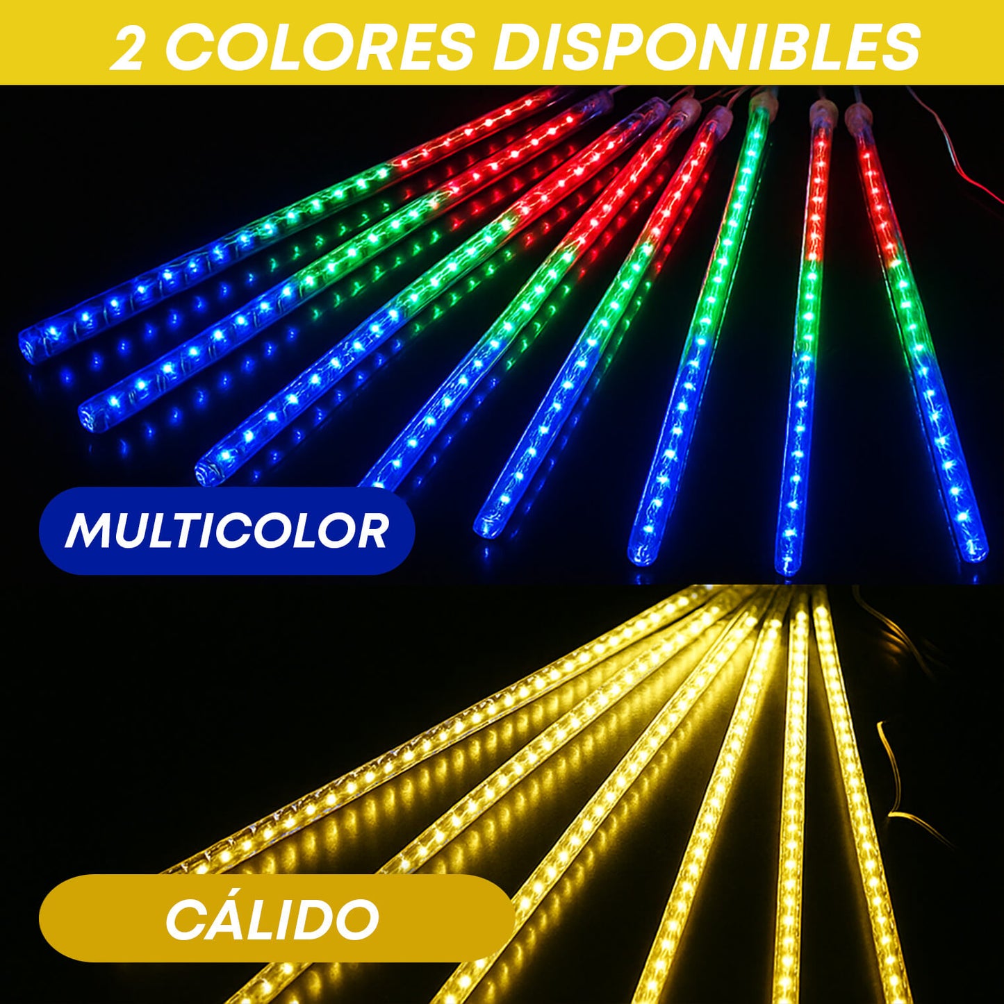Luces de Lluvia LED – Transforma tu hogar en un ambiente mágico en segundos.