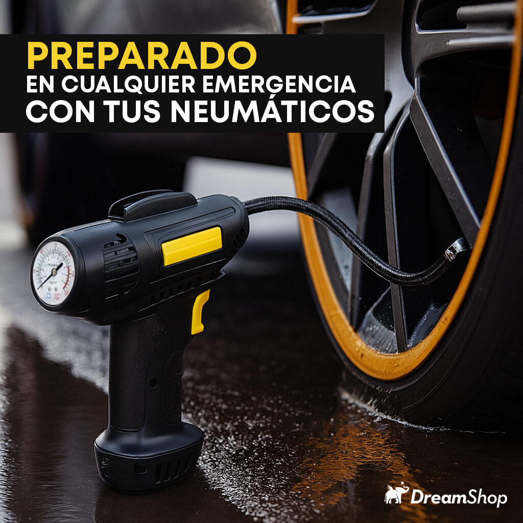 COMPRESOR DE AIRE EMERGENCIA - ¡Portátil y efectivo!