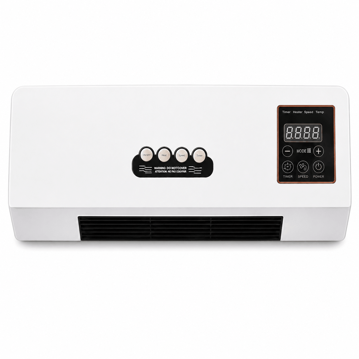 WALL HEAT 2IN1® CALEFACTOR + VENTILADOR DE PARED Calienta ahora. Refresca después.
