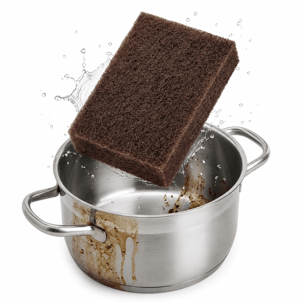 ESPONJA ANTI OXIDO Y GRASA - CAFE