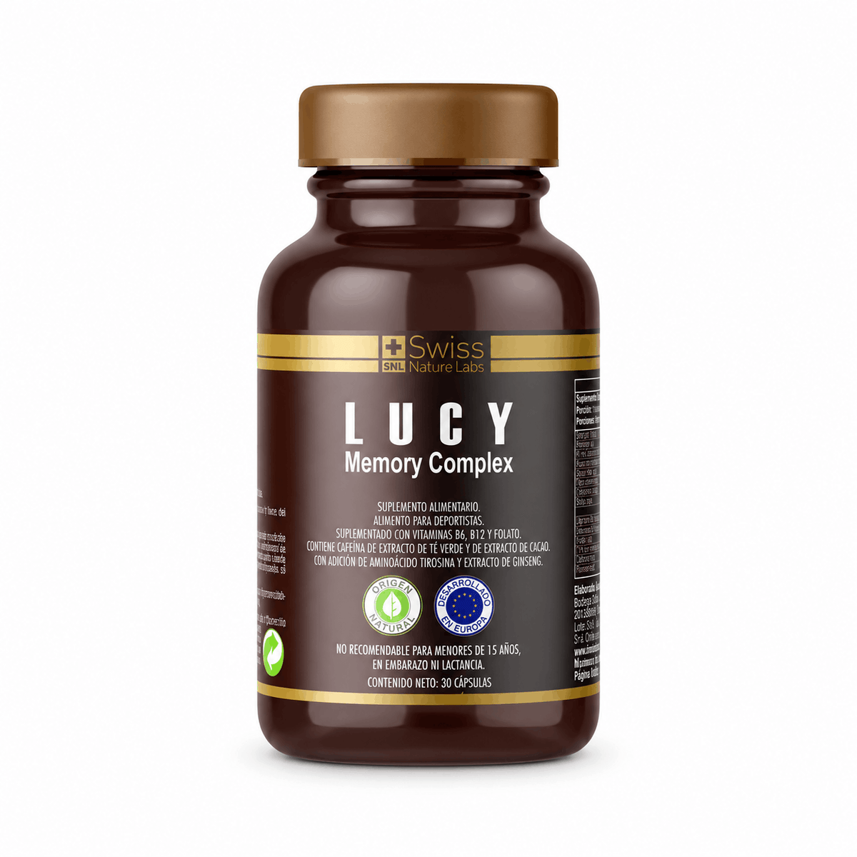 LUCY MEMORY COMPLEX®  ¡ACTIVA TU MEMORIA Y ACLARA TU MENTE!
