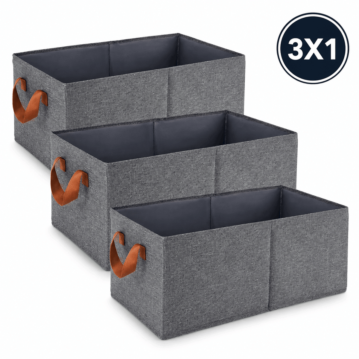FOLDBOX HOME® ORGANIZADOR PLEGABLE MULTIUSO ¡LLEVA 3X1 !