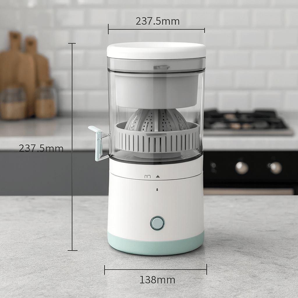 Orange Move® - Exprimidor Eléctrico Inalámbrico – ¡Jugo Fresco y Natural al Instante!