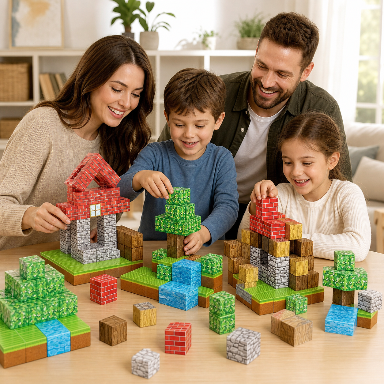MAGNETIC WORLD 75® BLOQUES MAGNÉTICOS - ¡MEGA PACK 75 PIEZAS!