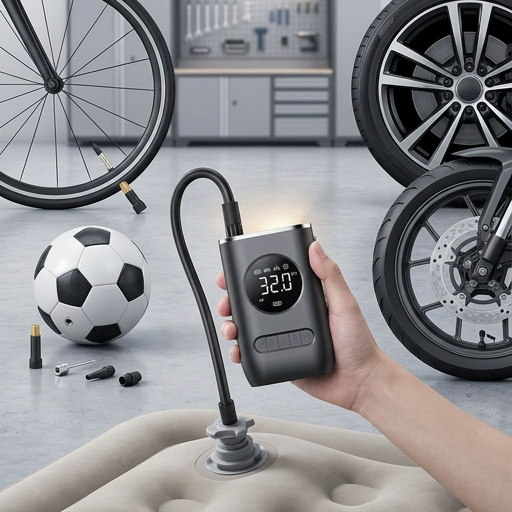 CARRELLO AIR PRO® INFLADOR PORTÁTIL INALÁMBRICO RECARGABLE ¡Esto te puede salvar de una emergencia!