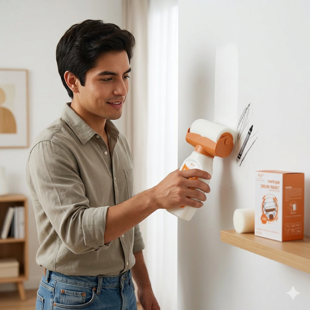WALL RENEW PRO® RODILLO PINTURA REPARACIÓN PAREDES ¡Devuélvele la vida a tus paredes!