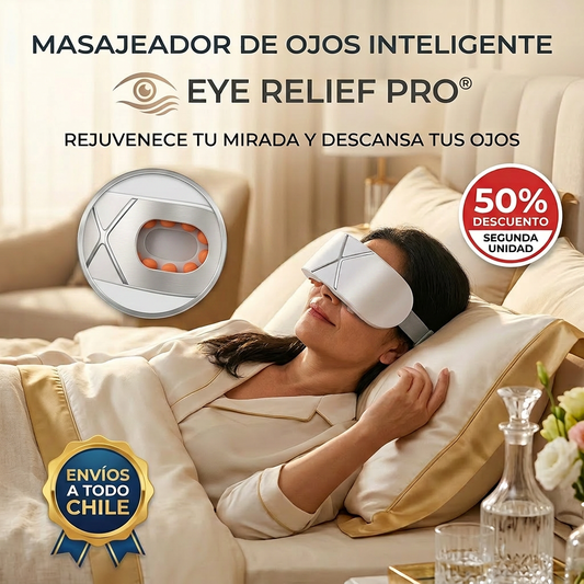 EYE RELIEF PRO® MASAJEADOR DE OJOS INTELIGENTE ¡Rejuvenece tu mirada!