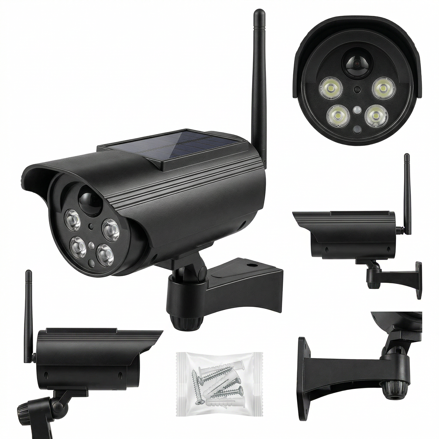 SOLAR CAM PRO® – Simula Vigilancia Real con movimiento