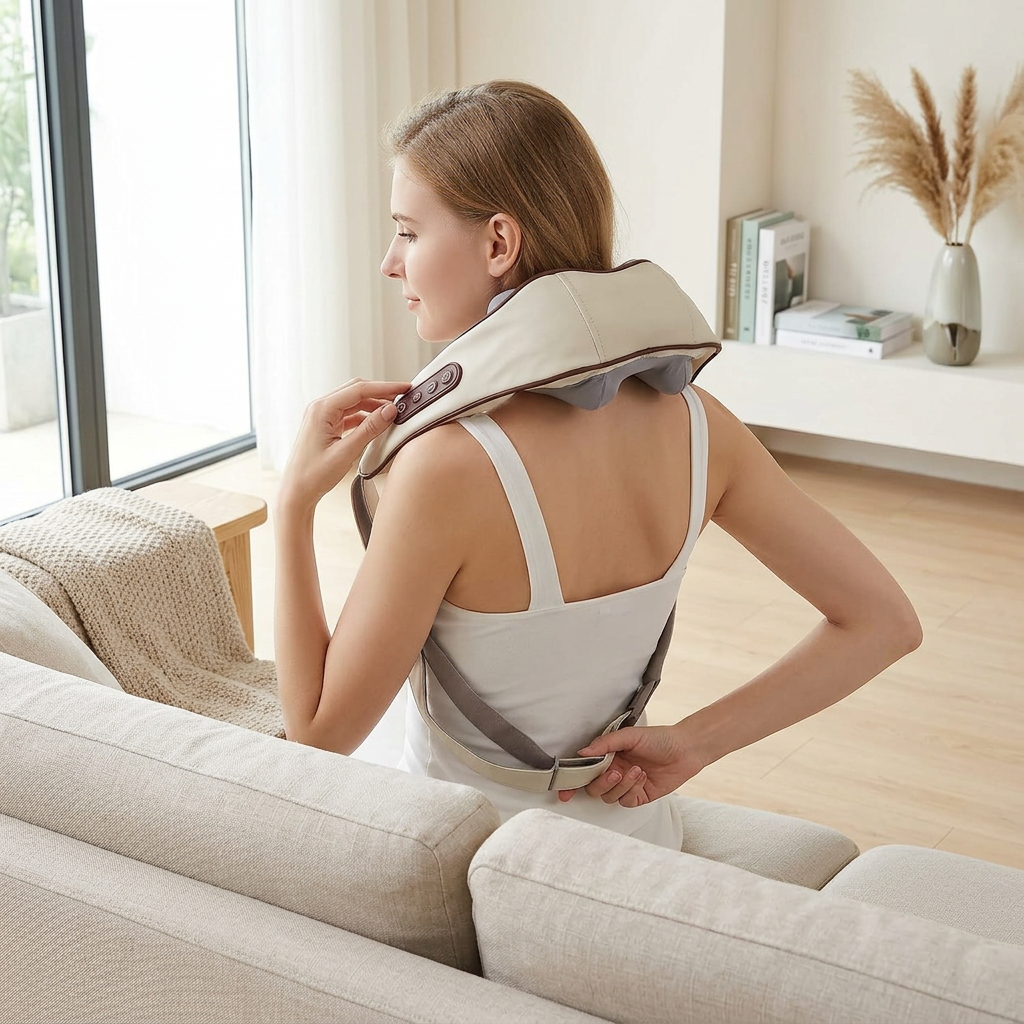 PRO MASSAGE THERAPY® MASAJEADOR DE CUELLO Y CUERPO -  ¡Tu terapia de masaje profesional!