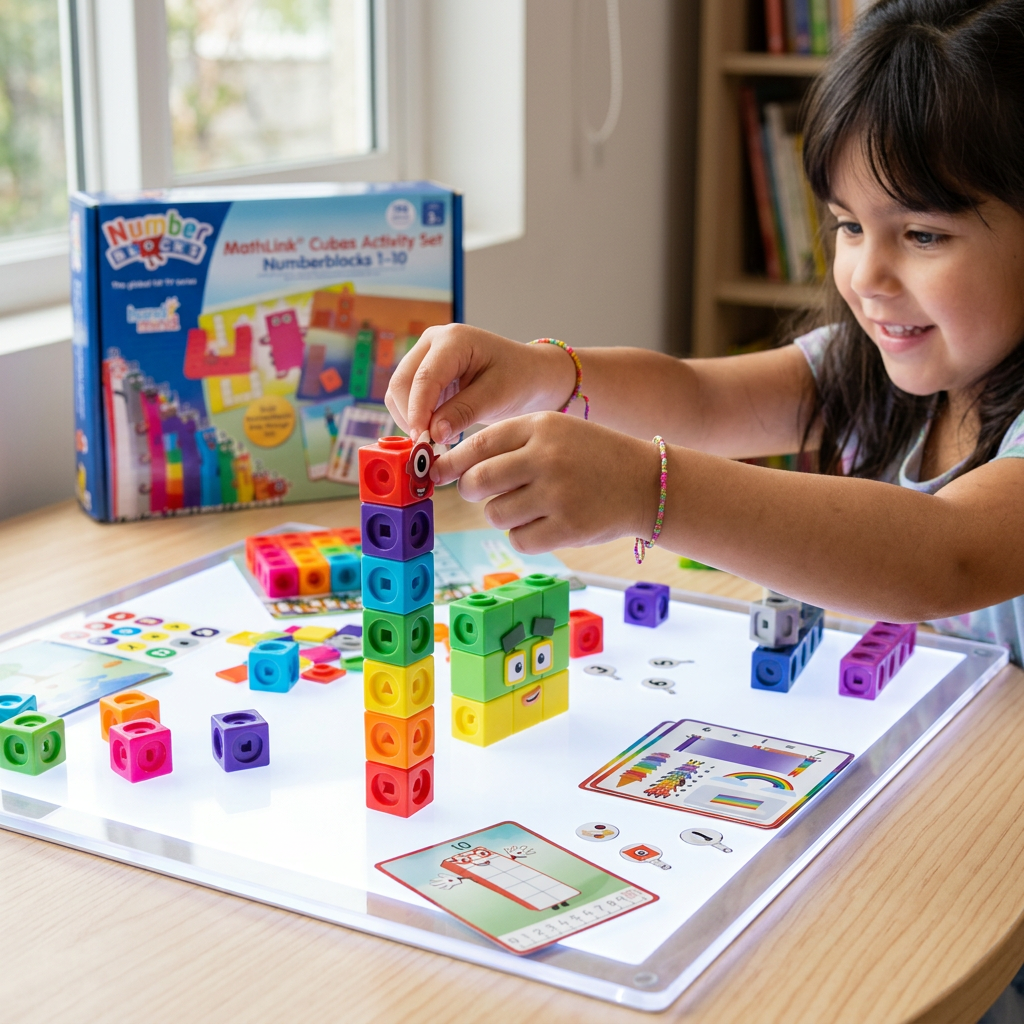 Bloques Numéricos NUMBERBLCOKS® – Set de Cubos para Aprender Matemáticas