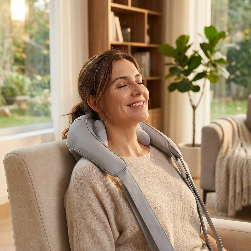 PRO MASSAGE THERAPY® MASAJEADOR DE CUELLO Y CUERPO -  ¡Tu terapia de masaje profesional!