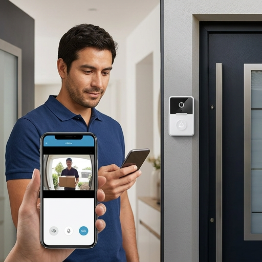 SMART DOORBELL PRO® TIMBRE INALÁMBRICO CON CÁMARA WIFI ¡Seguridad antes de abrir tu puerta!