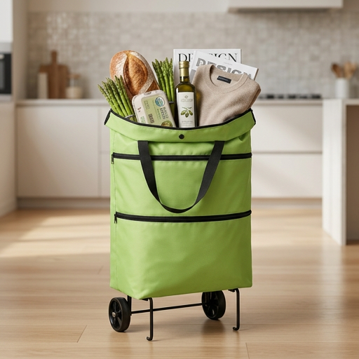 EASYROLL BAG® BOLSO PLEGABLE 2 EN 1 + ¡¡¡GRATIS SET 6 TAPAS SILICONA!!!