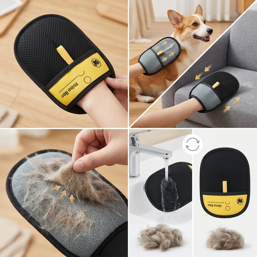 GUANTE REMOVEDOR DE PELOS PET CLEAN PRO® ¡¡¡LLEVA 2X1!!!