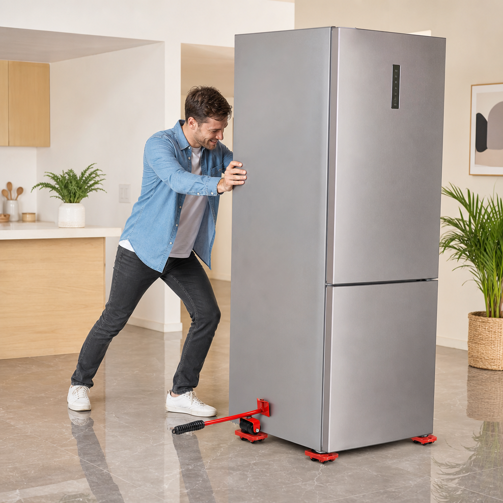 MOVE EASY PRO® KIT ELEVADOR DE MUEBLES ¡No más dolores de espalda al mover muebles!