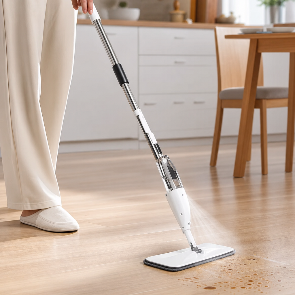 SMART CLEAN SPRAY® MOPA SPRAY TRAPEADOR MICROFIBRA ¡La limpieza de siempre con la practicidad de hoy!
