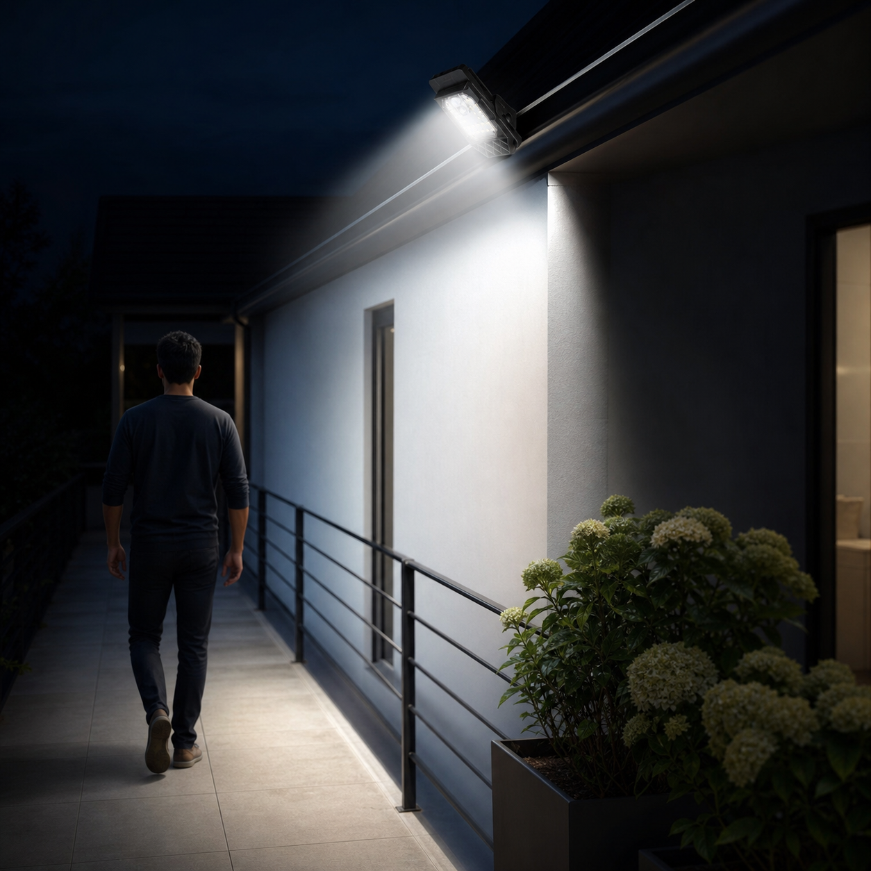 CLIPLIGHT SOLAR® LÁMPARA SOLAR CON CLIP Y SENSOR YX-525 - ¡La tranquilidad de iluminar donde más lo necesitas!