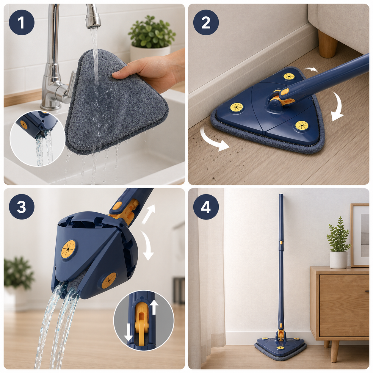 CLEAN EDGE PRO® MOPA TRIANGULAR 360