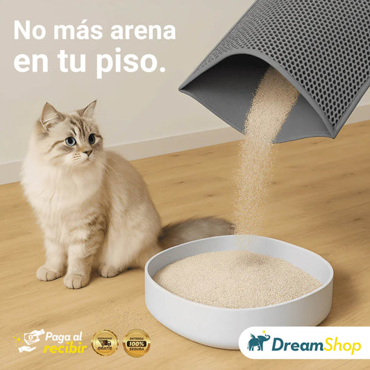 Alfombra Atrapa Arena De Gatos