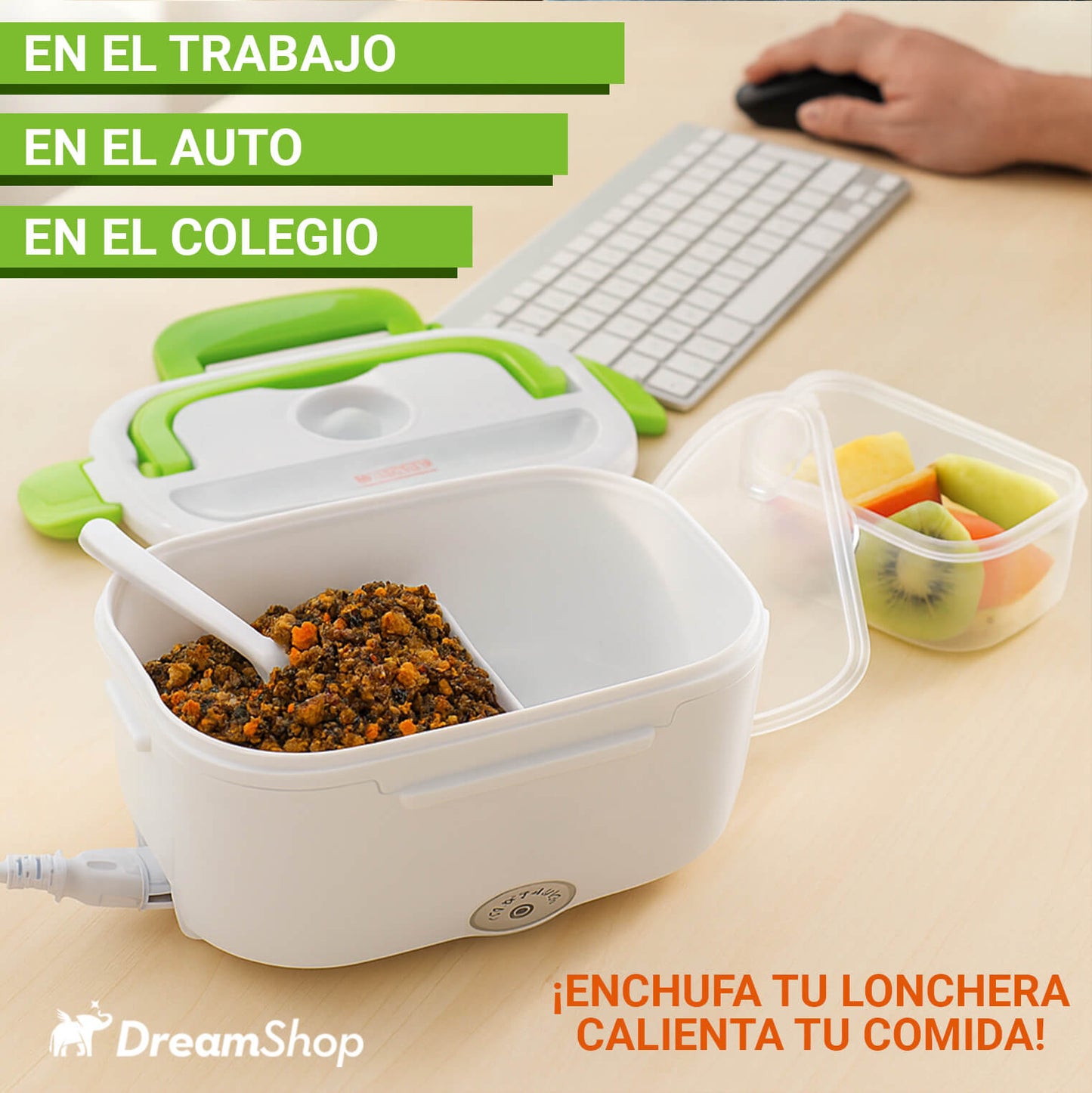 Lonchera Eléctrica + ¡Pasta mágica limpia ollas GRATIS!