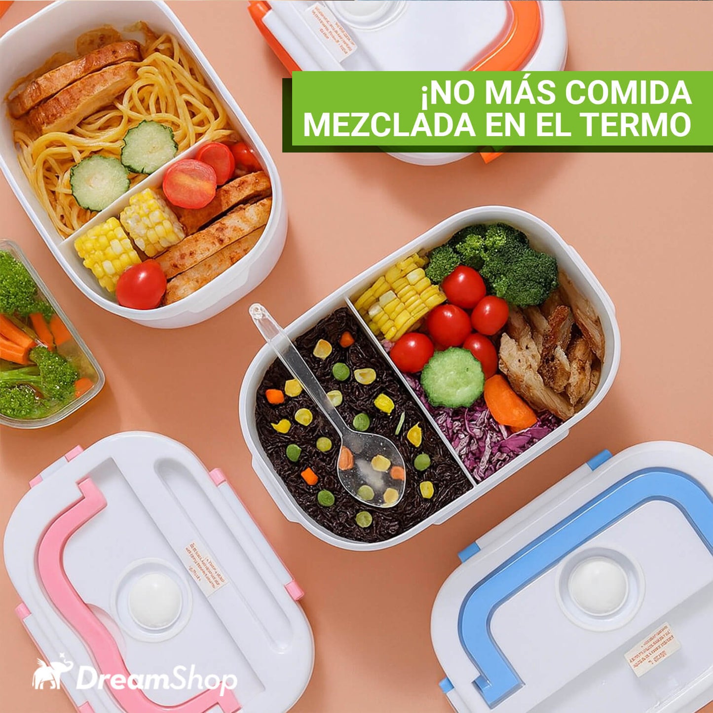 Lonchera Eléctrica + ¡Pasta mágica limpia ollas GRATIS!