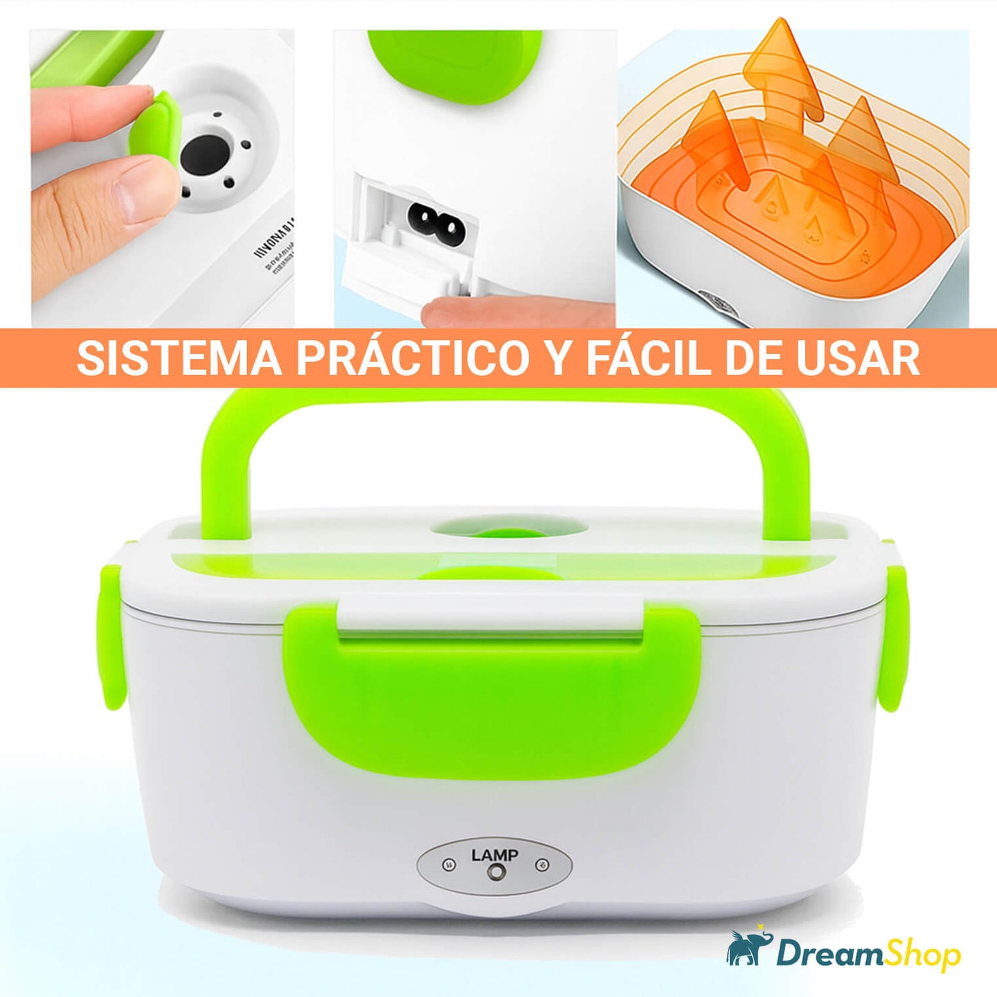 Lonchera Eléctrica + ¡Pasta mágica limpia ollas GRATIS!