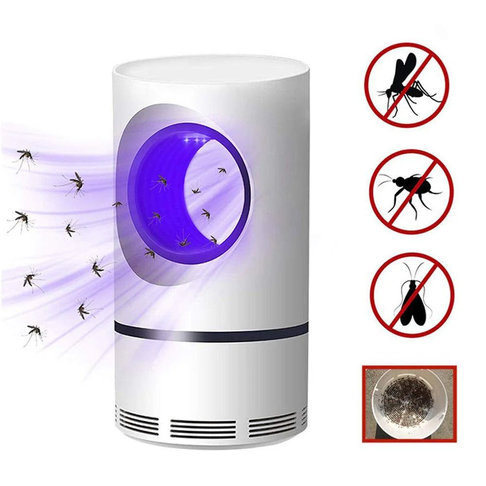 Lámpara LED Atrapa Zancudos – Protección y descanso sin químicos