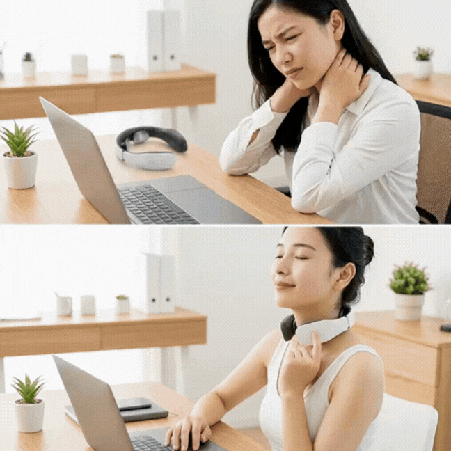 Masajeador de Cuello PRO MASSAGER® ¡RECUPERA TU ALIVIO DIARIO!