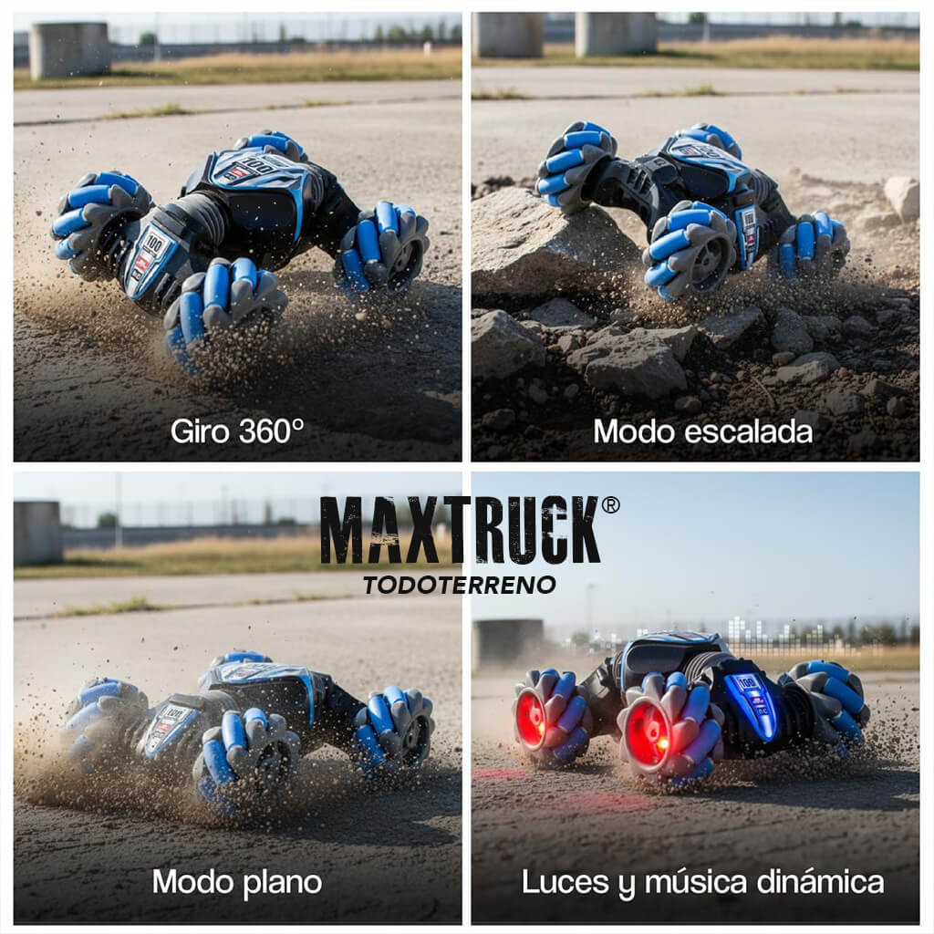 MAXTRUCK® Autocontrol Todo terreno ¡CONTROL TOTAL SOLO CON TU MANO!
