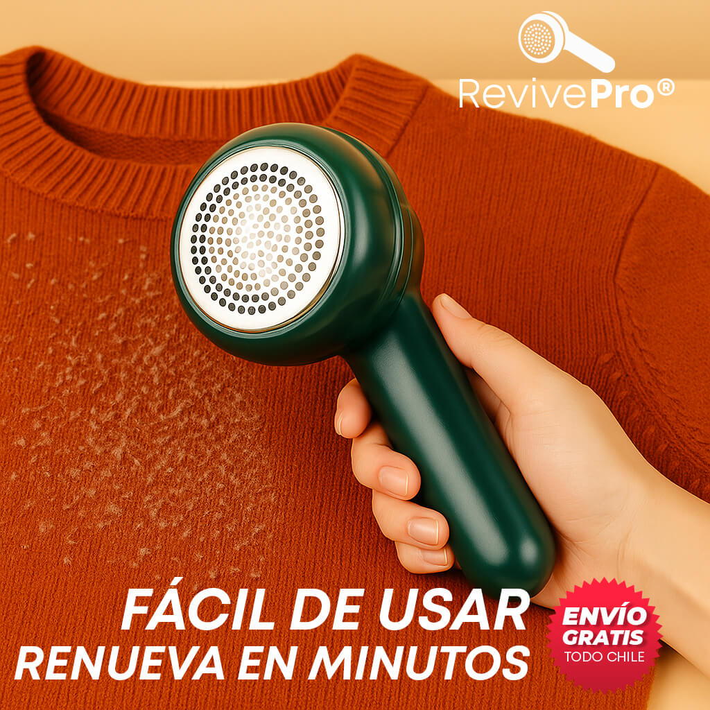 Quita pelusas Revive Pro®  – Dale una segunda vida a tus prendas en minutos