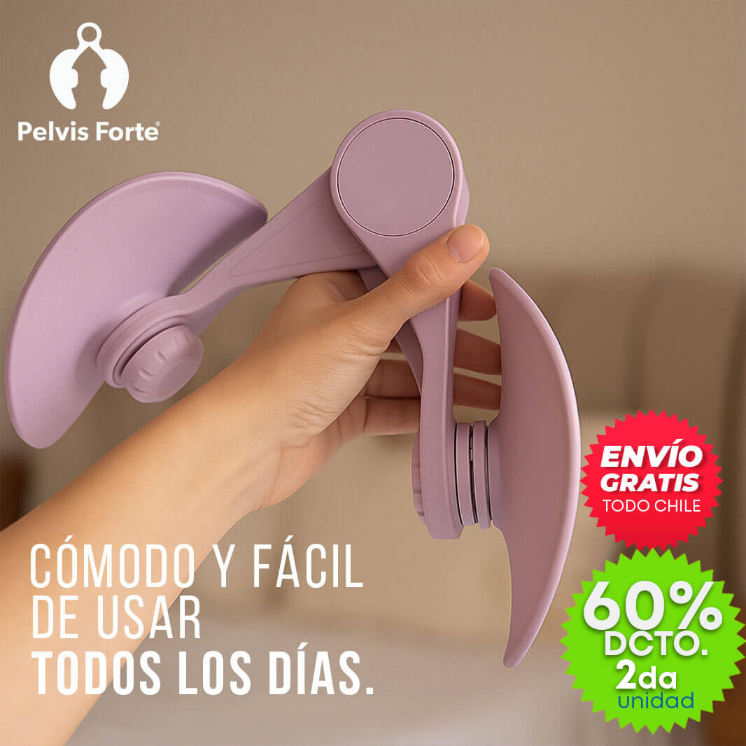 Pelvis Forte®. ¡Recupera el control de tu cuerpo a cualquier edad!