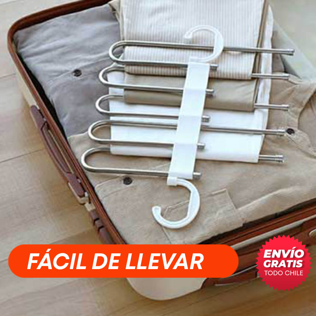 ¡PACK 3 UNIDADES! Perchero Mágico – Ahorra espacio y gana orden al instante