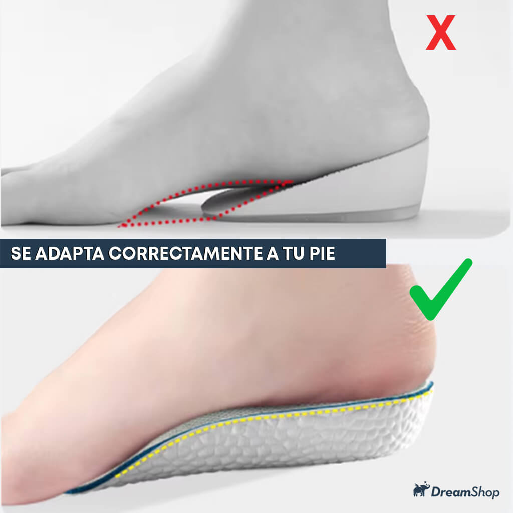PLANTILLAS ELEVADORAS – Aumenta tu Estatura al Instante y sin que Nadie lo Note