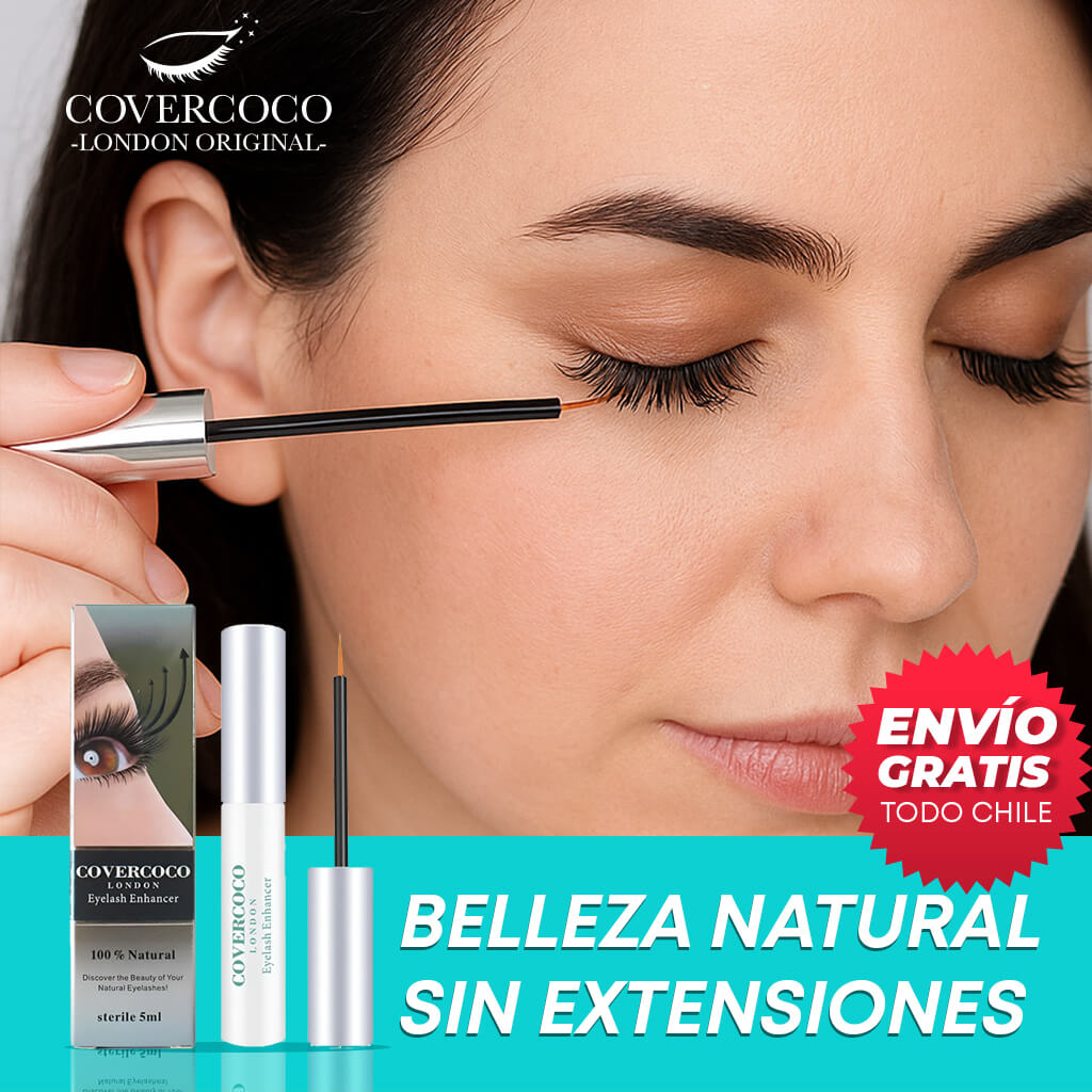 SERUM PESTAÑAS PREMIUN COVERCOCO® - Pestañas Largas y Visiblemente Más Fuertes